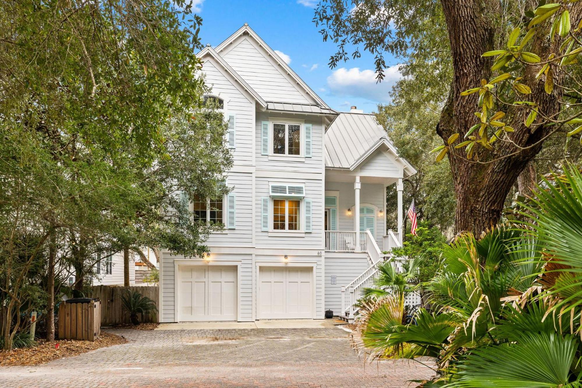 Serenity Now - Private Pool,5 Bikes,Gulf Views, Steps To The Beach And Seaside! Villa Seagrove Beach Bagian luar foto