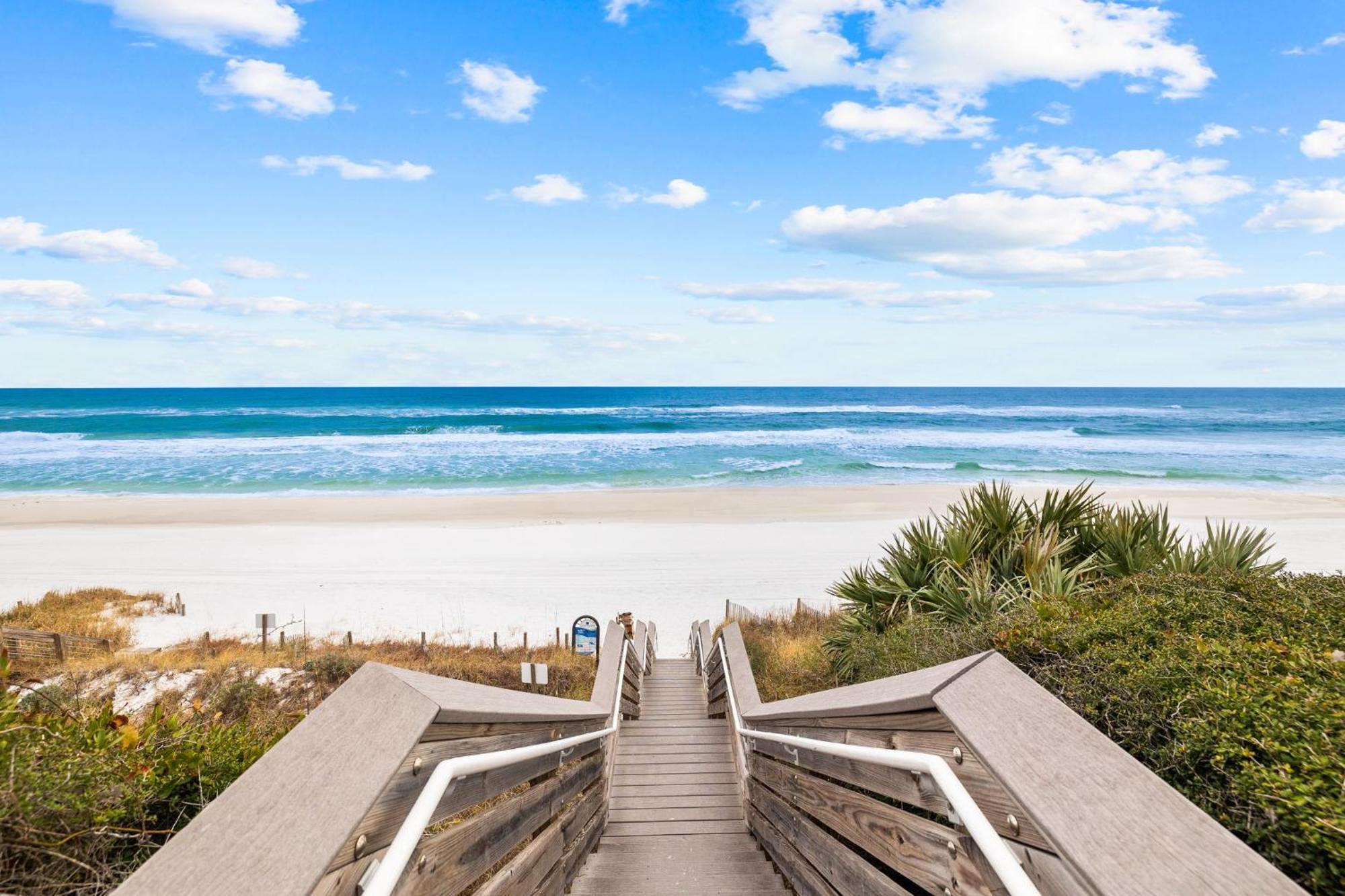 Serenity Now - Private Pool,5 Bikes,Gulf Views, Steps To The Beach And Seaside! Villa Seagrove Beach Bagian luar foto