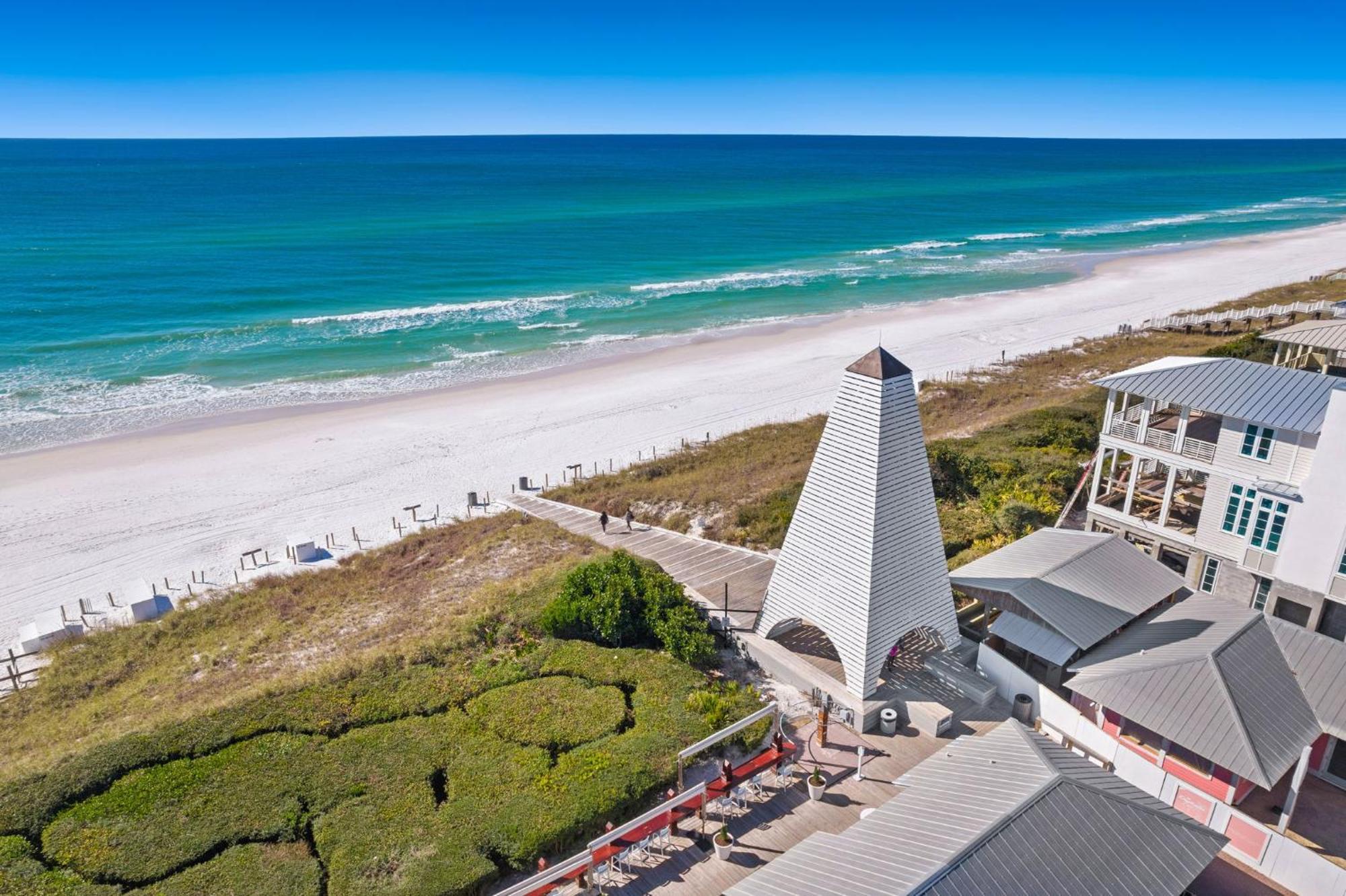 Serenity Now - Private Pool,5 Bikes,Gulf Views, Steps To The Beach And Seaside! Villa Seagrove Beach Bagian luar foto