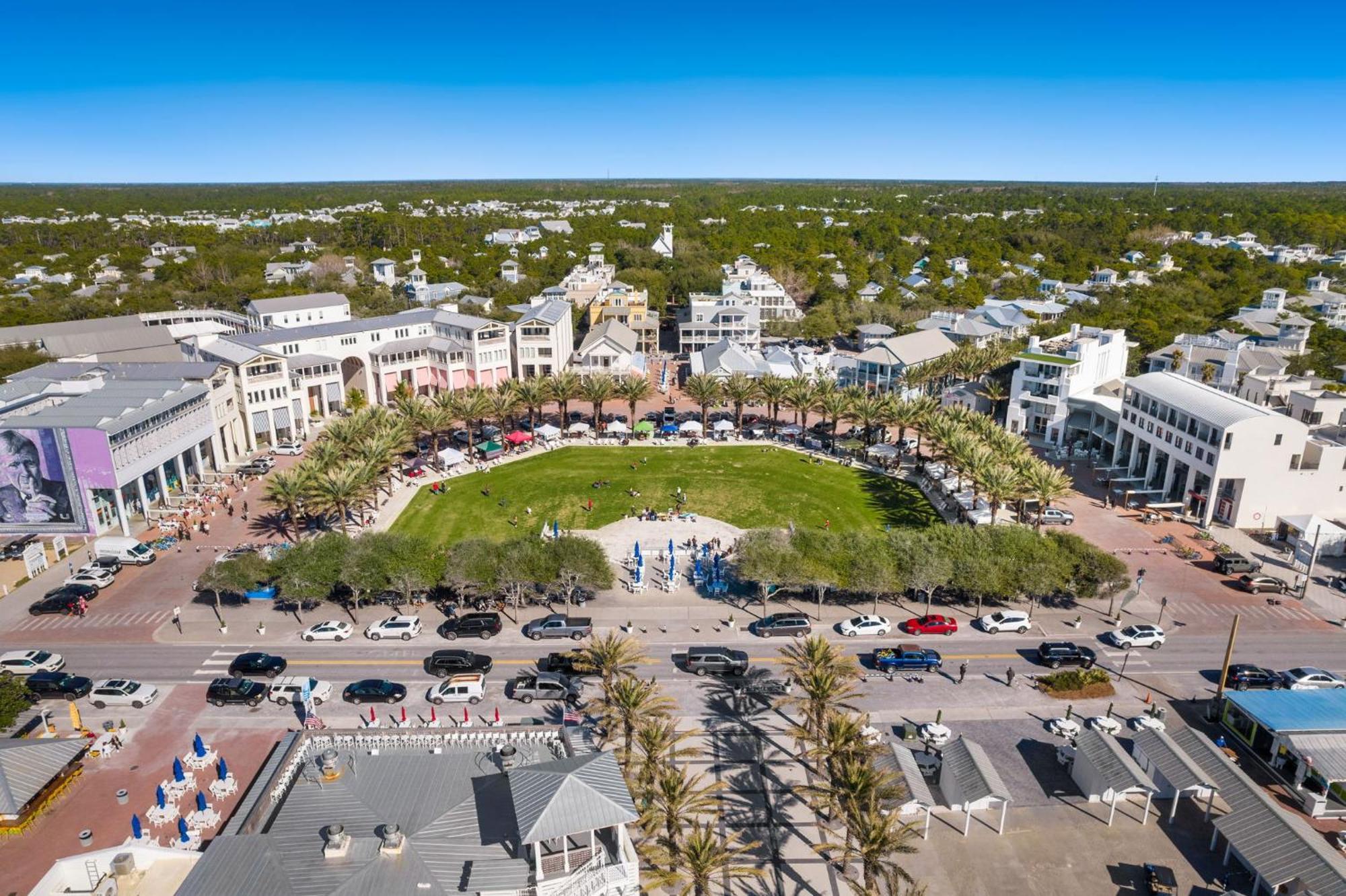 Serenity Now - Private Pool,5 Bikes,Gulf Views, Steps To The Beach And Seaside! Villa Seagrove Beach Bagian luar foto