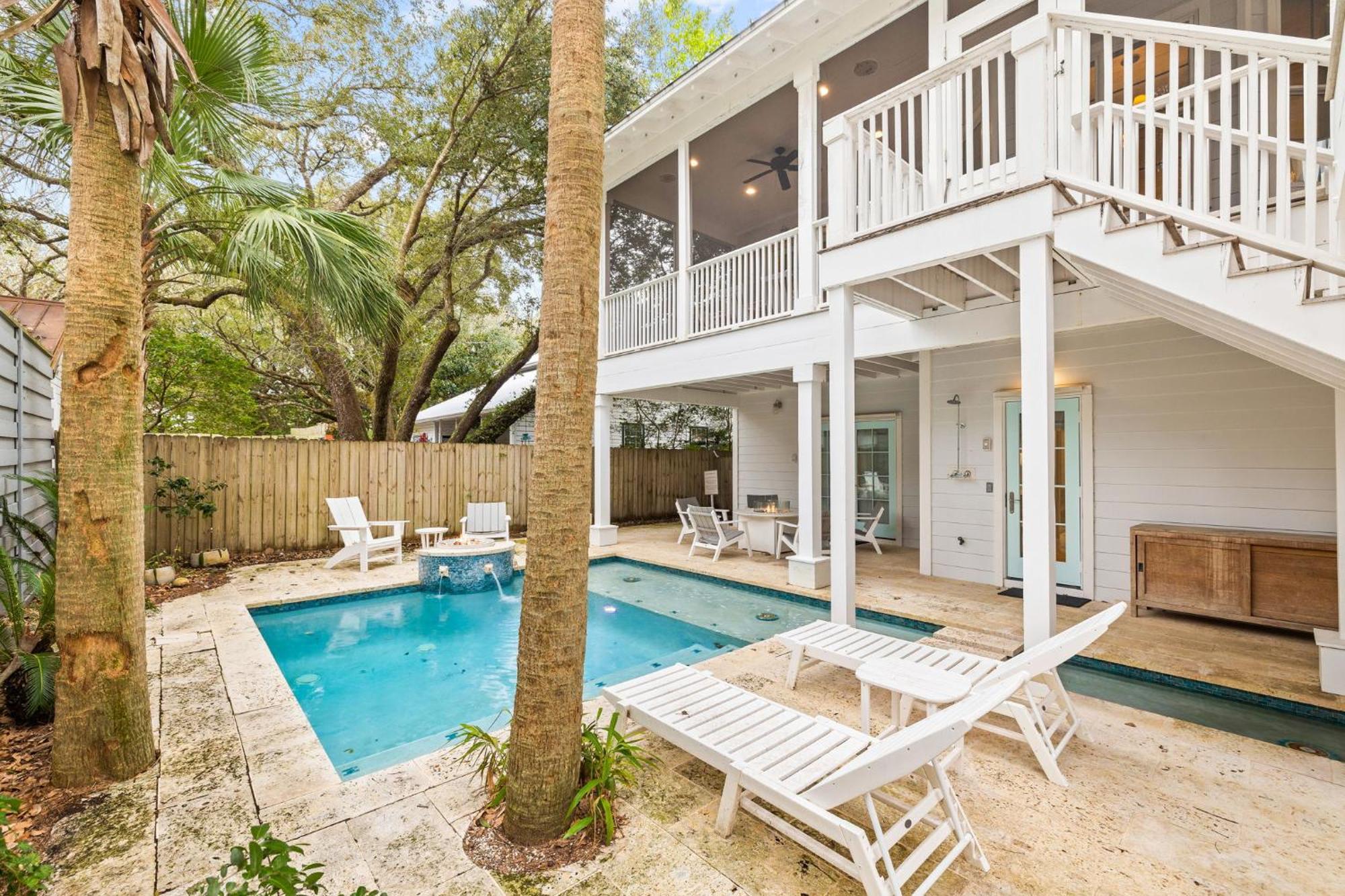 Serenity Now - Private Pool,5 Bikes,Gulf Views, Steps To The Beach And Seaside! Villa Seagrove Beach Bagian luar foto